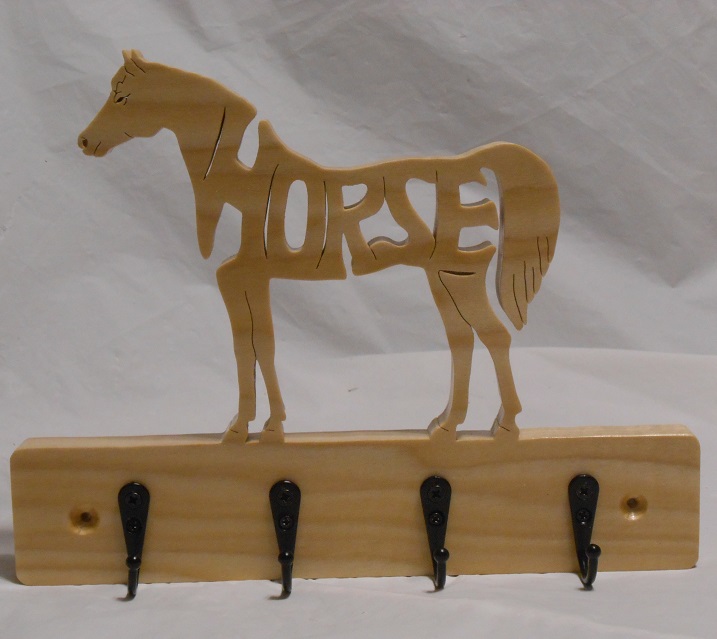 Horse Wood Wall Hangers For Sale