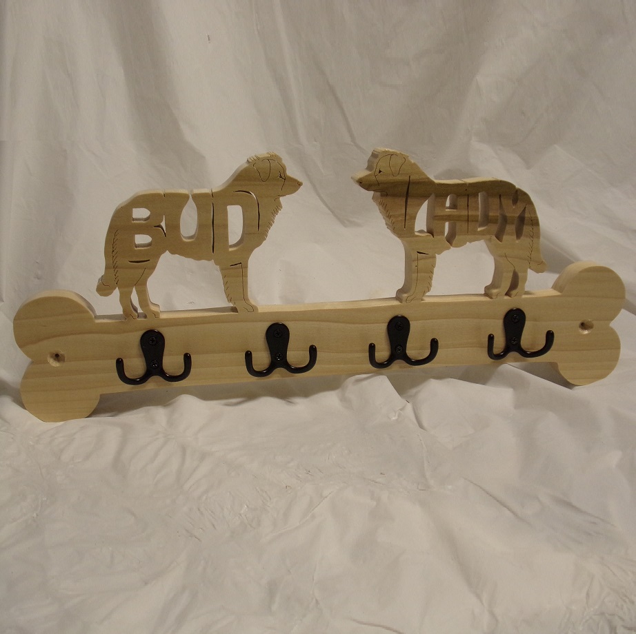 Wood Custom/Personalized Dog Breed Wall Hangers