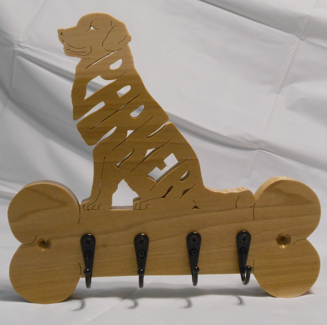 Custom Engraved Heeler Wood Wall Hangers For Sale