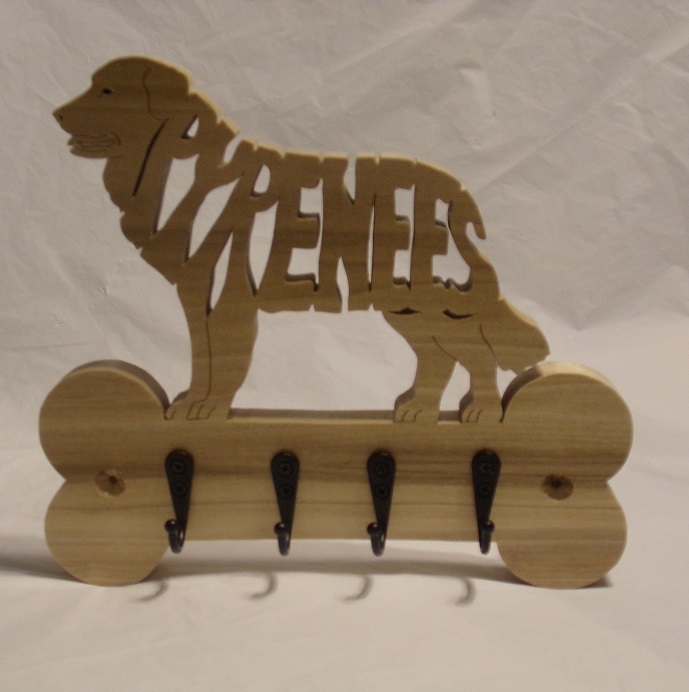 Pyrenees (Great) Wood Wall Hangers For Sale
