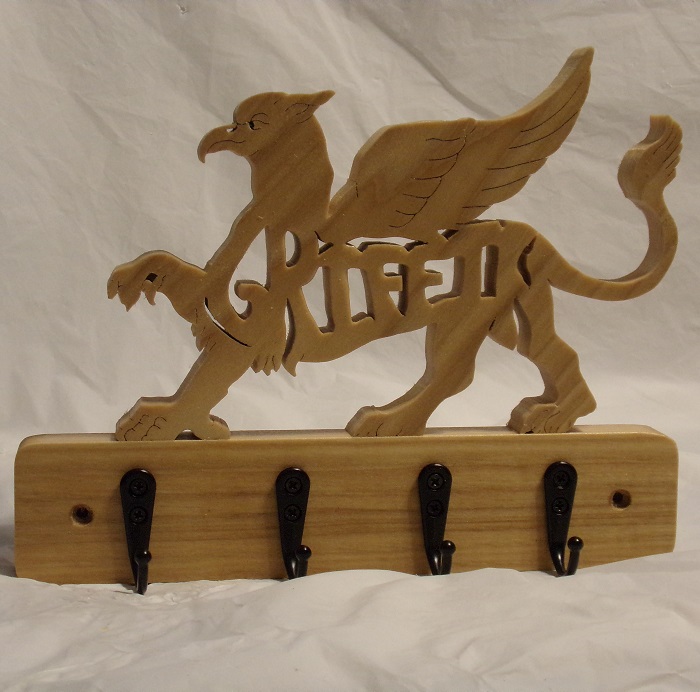 Griffin Wood Wall Hangers For Sale