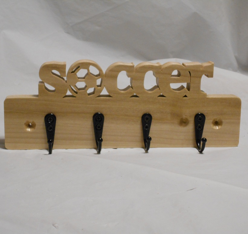 Soccer Wood Wall Hangers For Sale
